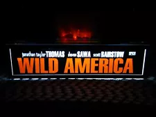 WILD AMERICA [1997] [DOUBLE-SIDED] 5x25 [LARGE] MOVIE THEATER POSTER [MYLAR]