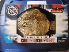 WWE World Heavyweight Championship Title Belt RAW Child's Toy 2004 Jakks Pacific