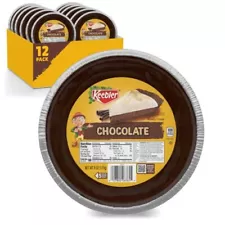 Keebler Ready Crust 9-Inch Chocolate Pie Crusts No-Bake Ready to Use Individu...