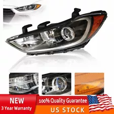 Fits for 2017 2018 Hyundai Elantra Headlight Headlamp Assy Left Driver Side SALE