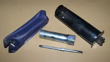 1978 Honda Hobbit PA50 Scooter Moped Tool Kit Pouch Screwdriver Plug Wrench