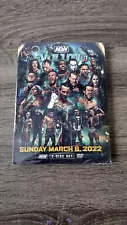 AEW Revolution 2022 DVD Brand New Sealed Extremely Rare Cm punk Vs MJF