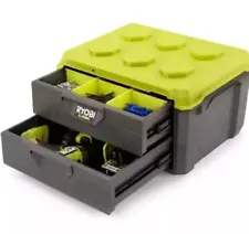 ⭐️NEW⭐️ Ryobi LINK 2-Drawer Modular Tool Box. Stackable RYOBI SALE