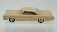 1965 Mercury Park Lane Beige Push & Go Friction Promo Toy Car 1:25 Scale Vintage