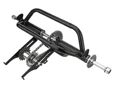 TRIKE CONVERSION KIT 1 SPEED COASTER 5/8 AXLE USED FOR 12/16" BICYCLES IN BLACK.