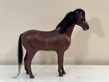 VINTAGE Bay Marx/Pedigr. Articulated Sindy Horse w/faux hair mane/tail 12" tall