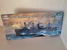 TRUMPETER SS JEREMIAH O BRIEN LIBERTY SHIP 1/700 SCALE MODEL KIT New PreOwned