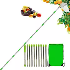 Fruit Picker With Bag Basket Garden Farm Fruit Catcher Harvest Picking Tool HOT