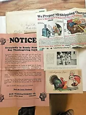 1920's Sales Literature for Selling Postcards, Includes Color Premium List