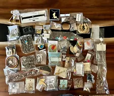 New old stock vintage 1990s And Y2K Assortment Of jewelry lot 50+ Pieces