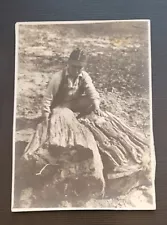 PETRIFIED TREE PHOTO ARKANSAS NORTHWEST VINTAGE ORIGINAL PHOTOGRAPH