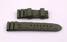 Panerai Green Rubber Strap 24x22mm OEM