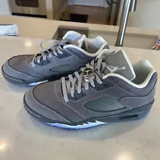 Size 11 - Air Jordan 5 Golf Low Wolf Grey Worn 1 Time Lightly Used