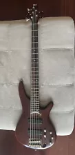 Ibanez SR505EBM 5 String Solid Electric Bass Guitar - Red