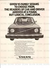 1975 Volvo 242/244 Vintage Magazine Ad