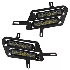 Dual Wide 8" LED Headlights for 2015 Honda Pioneer 500 / 520 SXS (For: 2015 Honda Pioneer 500)