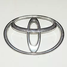 2000-02 Toyota Tundra Front Grille Silver/Chrome Hood Emblem Badge OEM-READ POST