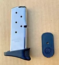 Beretta Nano 6 Round Factory Magazine with Pearce Grip Extension