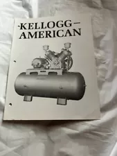 Kellogg American K-Line Air Compressors 1-2 Stage Electric Driven SALES BROCHURE