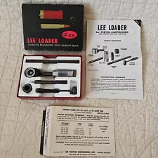 Rare 1969 Vintage Lee Loader Complete Reloading Tool For 45 ACP 45 Auto Rim