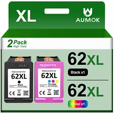 62 XL Ink Cartridge for HP 62XL Envy 5540 5660 7640 5644 OfficeJet 7645 5740