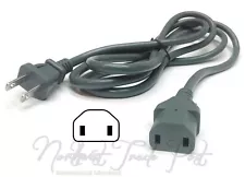 2-Prong AC Power Cord for Roland Fantom G6 G8 HP-236 KR-3 Synthesizer Keyboard