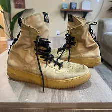 Size 10.5 - Nike SF Air Force 1 High Wheat