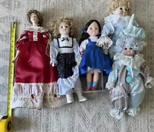 5 COLLECTIBLE DOLLS