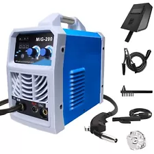 MIG Welder 205Amp Digital Inverter IGBT Stick MMA Welder,110V Dual Voltage Ho...