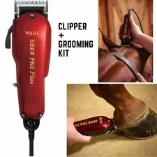 Wahl Horse Clippers Professional Grooming Kit Animal Full Body Trimming Clipping