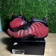 Size 12 Worn Once: Nike Air Foamposite One Cracked Lava 314996-014 Black/Red