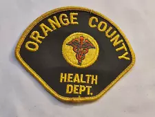 Vintage Orange County California Health Department Shoulder Patch