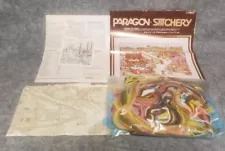 Paragon Stitchery Crewel Kit 1981 Quilts for Sale Frame Sz 16"X 20" 0603 A Veres