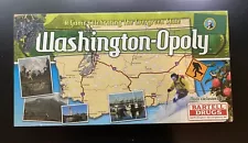 Washington-Opoly - Washington State Monopoly Board Game by Late for the Sky, NEW