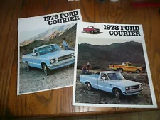 1978 1979 Courier Sales Brochures - Vintage - Two Years for One Price