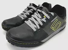 Five Ten Freerider Contact Mens MTB Shoe Black/Lime Punch Sz 11 Stealth Flat Pdl