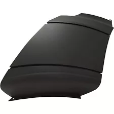 Bumper End For 2008-2015 International ProStar Front Left Painted Black Plastic