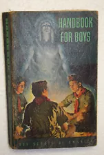 BSA Old Handbook Boy Scouts June 1953 printing obsolete rare Illustrated