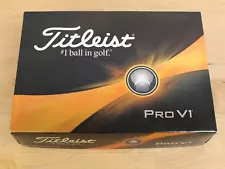 New ListingTitleist Pro V1 Golf Balls White One Dozen Numbered - Marked w/ Brand Logo