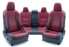 2015 2016 2017 2018 2019 2020 LEXUS NX 300 F SPORT FRONT REAR RED LEATHER SEATS