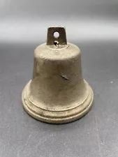 Antique Vintage 3” Brass Bell From Farm Sale