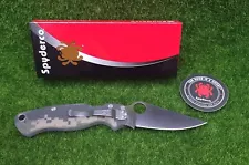 Spyderco Para Military 2 Camo Folding EDC Knife w/ CPM S45VN Blade - C81GPCMO2