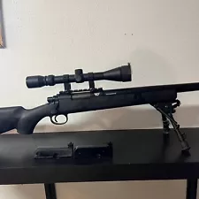 Upgraded Airsoft VSR-10 Sniper Rifle JG Works. Used with new parts.