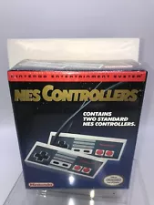 New Sealed Original NES Nintendo Game Controller 2 Pack 1990 Vintage MINTY