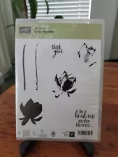 Stampin Up! Lotus Blossom Sale A Bration Crafting Photopolymer 7 Stamp Set