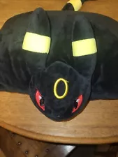 Original Pokémon Pillow Pet Umbreon Gently Used Black Red Yellow