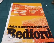 1970s BEDFORD BUS Australian Sales Advert