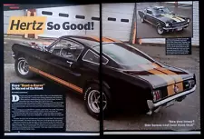 1966 Shelby Mustang GT350H Article "Hertz So Good!" Survivor