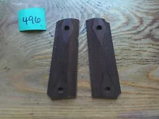 Colt 1911 1911A1 Double Diamond Grips Factory Wood Ruger Remington Sig Sauer