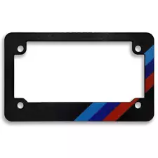 For M-Sport BMW Motorrad Motorcycles Textured License Plate Frame (M1000RR/R/XR) (For: BMW)